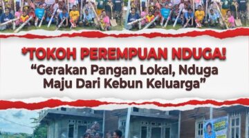 Keren Abis! Tokoh Perempuan Nduga Ajak Warga Olah Lahan, Bikin Dapur Ngebul Dari Kebun Sendiri