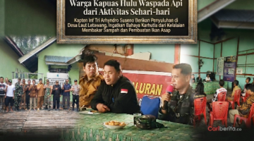 Cegah Bukan Padam! TNI AD Ajak Warga Kapuas Hulu Waspada Api dari Aktivitas Sehari-hari