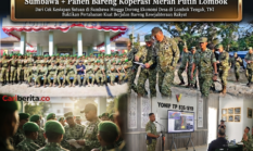 Dua Misi Sekali Gas! Wapang TNI Sidak Kesiapan Prajurit Sumbawa + Panen Bareng Koperasi Merah Putih Lombok