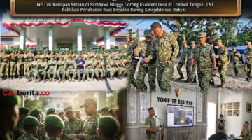 Dua Misi Sekali Gas! Wapang TNI Sidak Kesiapan Prajurit Sumbawa + Panen Bareng Koperasi Merah Putih Lombok