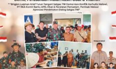 TNI Mode Mediator ON! Karhutla Melawi Selesai Tanpa Demo, PT RKA Komit Bantu APD, Obat & peralatan Damkar