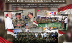 Diplomasi Pertahanan Indonesia Berlayar 60 Hari! 318 Personel TNI Berangkat ke Vanuatu Hingga Papua Nugini