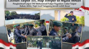 Lahir Prajurit Elit Baru! Pangkostrad Tutup Latihan Taipur XII, Siap Tempur di Segala Medan