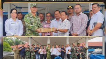 Sinergi Melawi Lawan Asap! Satgas Karhutla TNI Mediasi, Korporasi Serahkan Pompa Air & APD untuk Warga