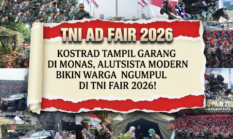 Monas Jadi Medan Tempur Hiburan! Kostrad Turunkan Leopard, Caesar & Astros di TNI Fair 2026