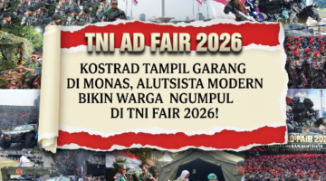 Monas Jadi Medan Tempur Hiburan! Kostrad Turunkan Leopard, Caesar & Astros di TNI Fair 2026