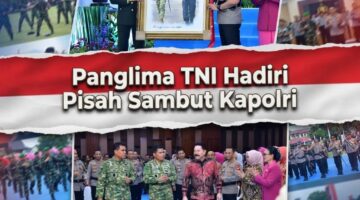 Soliditas Tanpa Batas! Panglima TNI Hadiri Pisah Sambut Kapolri di Mabes Polri