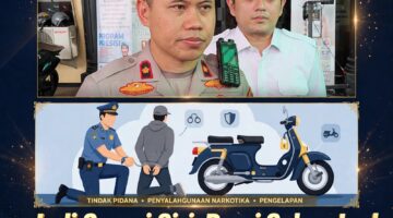 Jadi Suami Siri, Demi Sabu, jual Motor si Istri,Ketangkep Polisi