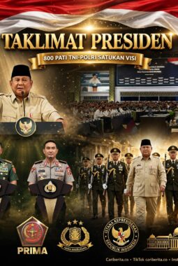 Taklimat Presiden, 800 Pati TNI-Polri Satukan Visi