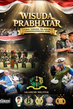 Wisuda PRABHATAR 1.944 Taruna TNI-POLRI – Chandradimuka 2026  