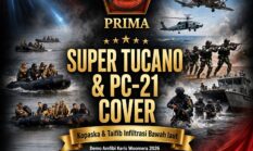 Super Tucano & PC-21 Cover, Kopaska & Taifib Infiltrasi Bawah Laut