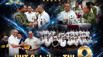 HUT Satsiber TNI ke 9, Kolaborasi Pentahelix Kuatkan Ekosistem Siber Nasional