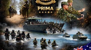 Banongan Membara! Kopaska & Aussie Army Serbu Pantai Bareng LARC Amfibi – Keris Woomera 2026 Pecah Abis!