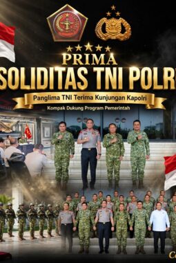Soliditas TNI Polri, Panglima TNI Terima Kunjungan Kapolri
