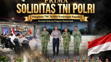 Soliditas TNI Polri, Panglima TNI Terima Kunjungan Kapolri