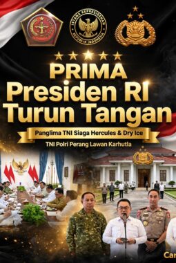 Presiden RI Turun Tangan, Panglima TNI Siaga Hercules & Dry Ice