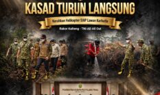 Kasad Turun Langsung, Kerahkan Helikopter Siap Lawan karhutla
