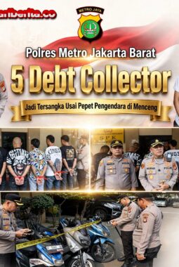 5 Depco Jadi Tersangka Usai Pepet Pengendara di Menceng