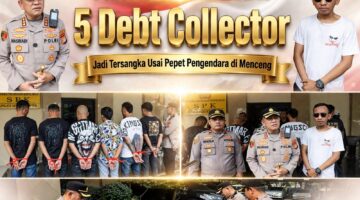 5 Depco Jadi Tersangka Usai Pepet Pengendara di Menceng