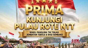 Kunjungi Pulau Rote, Wapang TNI Maruli Simanjuntak Tinjau Titik Paling Selatan Indonesia